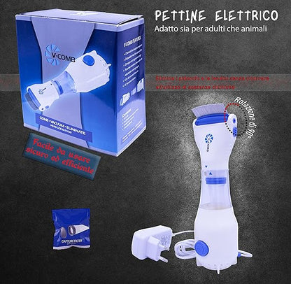 Electric Head Lice Comb || مشط كهربائي لقمل الرأس