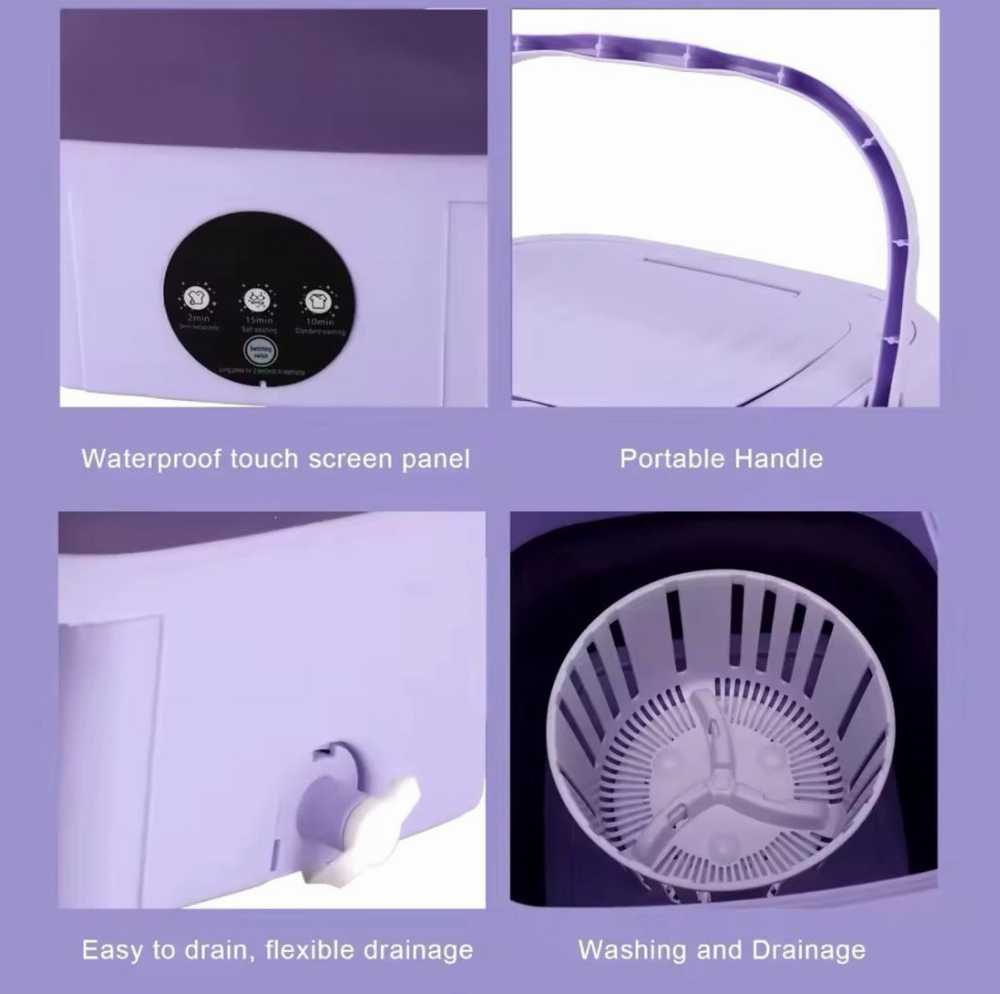 Portable Washing Machine غسالة محمولة