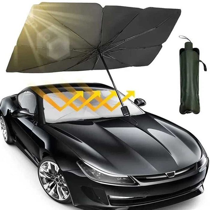 Car Windshield Sun Shade ||مظلة شمسية للزجاج الأمامي للسيارة