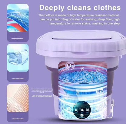 Portable Washing Machine غسالة محمولة